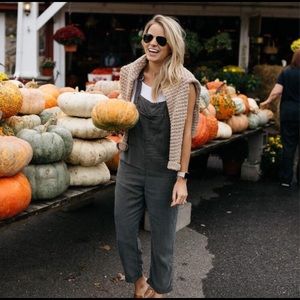 Aerie twill overalls